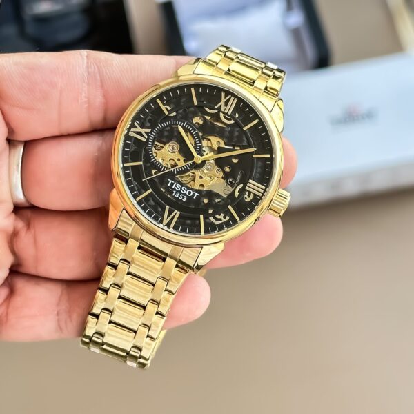 Tissot LeLocle Gold & Black - Replica Mart