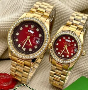 ROLEX OYSTERS Red & Gold - Replica Mart