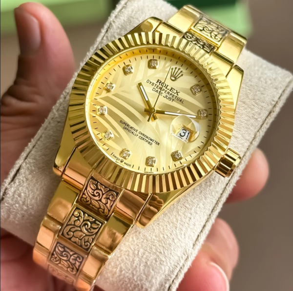 Buy First Copy ROLEX DATEJUST Gold